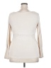 OGL Solid Ivory Long Sleeve Blouse Size 2X - photo 2