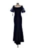 Xscape Blue Cocktail Dress Size 8 - photo 2