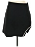 Zara Solid Black Casual Skirt Size S - photo 1