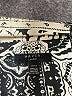 Haver 100% Polyester Paisley Silver Long Sleeve Blouse Size XL - photo 7