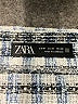 Zara Blue 3/4 Sleeve Blouse Size M - photo 7