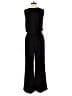 Theory 100% Polyester Solid Black Jumpsuit Size M - photo 2