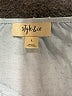 Style&Co 100% Polyester Blue 3/4 Sleeve Blouse Size L - photo 7