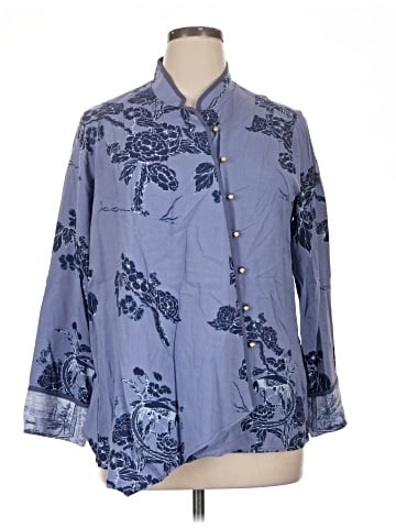 Soft Surroundings Long Sleeve Button-Down Shirt (view 1)