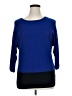 Talbots Color Block Blue Pullover Sweater Size XL - photo 1