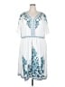 BLOOMCHIC Paisley White Casual Dress Size 28 - photo 1