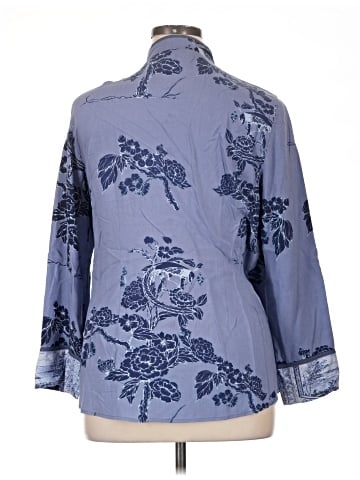 Soft Surroundings Long Sleeve Button-Down Shirt (view 2)