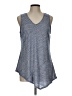 I.N. Studio Gray Sleeveless Top Size L - photo 1