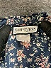 Sam and Jess Floral Blue Short Sleeve Blouse Size M - photo 7