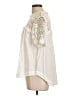 Neiman Marcus 100% Cotton Ivory Short Sleeve Blouse Size L - photo 5