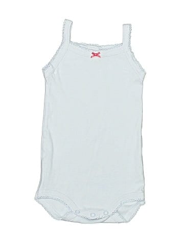 Petit Bateau Short Sleeve Onesie (view 1)