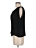 J by Joie 100% Polyester Black Sleeveless Blouse Size M - photo 5