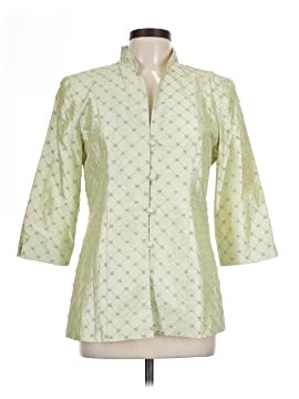Sara Campbell Silk Blazer (view 1)