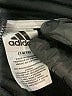 Adidas 100% Polyester Black Track Jacket Size 14 - 16 - photo 3