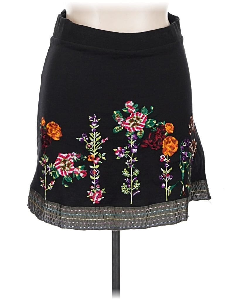 Pre-owned Desigual Casual Skirt In Black