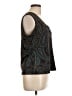 Amanda Smith 100% Polyester Black Sleeveless Blouse Size L - photo 4