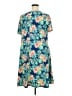 Allison Brittney Tropical Blue Green Casual Dress Size 3X (estimated) - photo 2