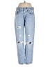 Levi's 100% Cotton Hearts Blue Jeans Size 24 waist - photo 1