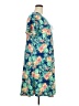 Allison Brittney Tropical Blue Green Casual Dress Size 3X (estimated) - photo 4