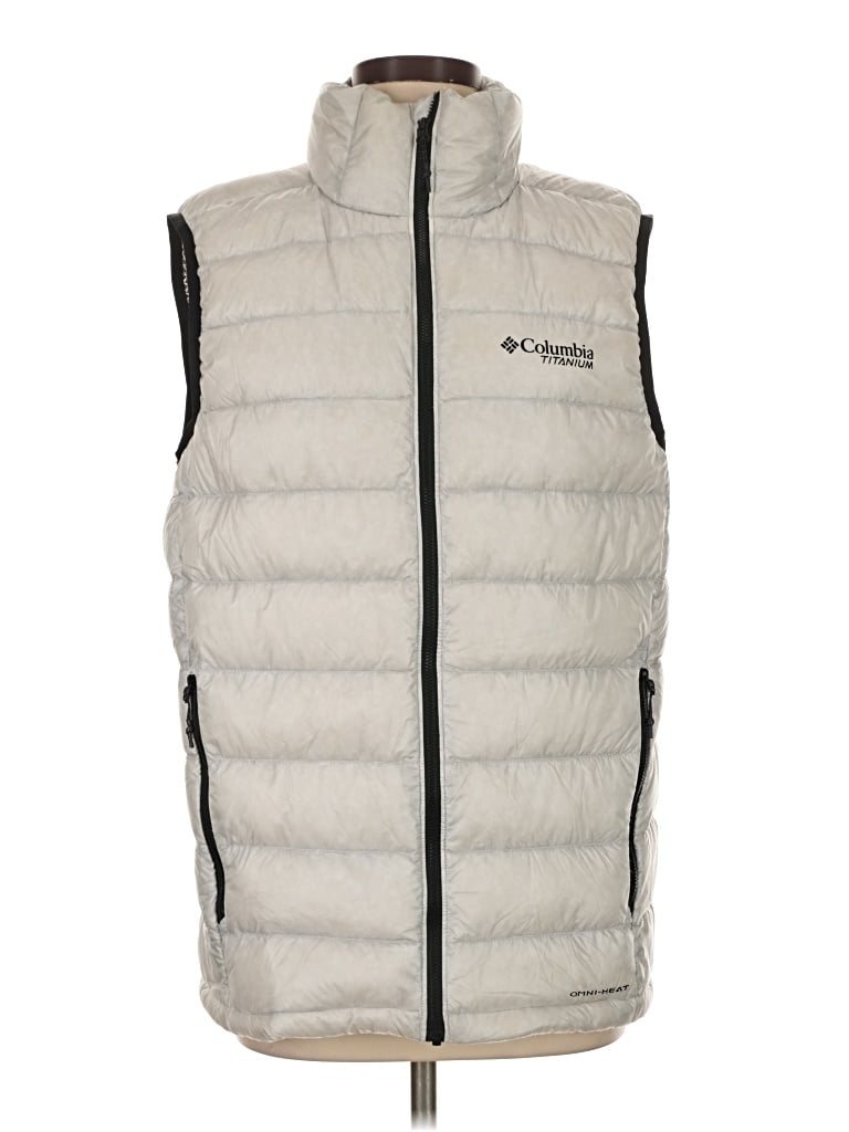 Pre-owned Columbia Vest In Gray