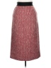 Maje Tweed Red Casual Skirt Size 10 - photo 2