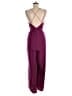 Lulus 100% Polyester Solid Burgundy Jumpsuit Size M - photo 2