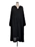 BLOOMCHIC 100% Polyester Solid Black Casual Dress Size 28 - photo 1