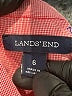 Lands' End Polka Dots Pink Long Sleeve Button-Down Shirt Size 6 - photo 7