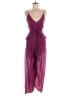 Lulus 100% Polyester Solid Burgundy Jumpsuit Size M - photo 1