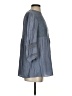 One September 100% Rayon Blue 3/4 Sleeve Blouse Size S - photo 4