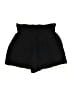 Trendy Queen 100% Rayon Solid Black Shorts Size L - photo 1