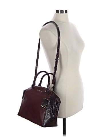 MICHAEL Michael Kors Leather Satchel (view 2)