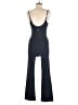 Crz Yoga Solid Black Jumpsuit Size M - photo 2