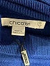 Chico's Blue Turtleneck Sweater Size S - photo 7