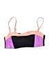 Assorted Brands Color Block Purple Swimsuit Top Size L - photo 1