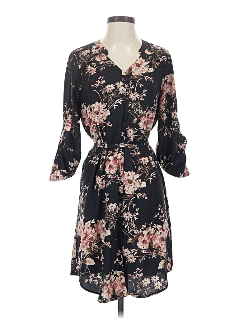 Pre-owned 41hawthorn Casual Dress In Black