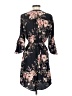 41Hawthorn 100% Polyester Floral Black Casual Dress Size M - photo 2
