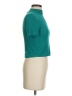 Babaton Teal Short Sleeve Turtleneck Size S - photo 4
