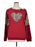 Camisa Red Long Sleeve Top Size XL - photo 1