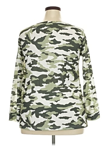 Unbranded 3/4 Sleeve T-Shirt (view 2)