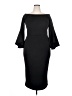 ELOQUII Black Cocktail Dress Size 16 Plus - photo 1