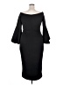 ELOQUII Black Cocktail Dress Size 16 Plus - photo 2