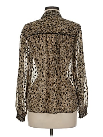 Topshop Long Sleeve Blouse (view 2)