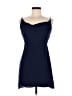 Sun-deh 100% Polyester Solid Blue Cocktail Dress Size M - photo 1