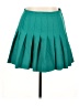 Pebble Beach 100% Polyester Solid Teal Formal Skirt Size 16 - photo 1