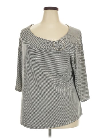 Venezia 3/4 Sleeve Top (view 1)