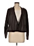BCBGMAXAZRIA 100% Leather Brown Jacket Size M - photo 1