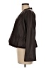 BCBGMAXAZRIA 100% Leather Brown Jacket Size M - photo 5