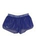 Under Armour 100% Polyester Metallic Blue Athletic Shorts Size L - photo 1