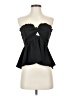 Shein 100% Polyester Black Sleeveless Blouse Size 2 - photo 1